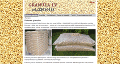 Desktop Screenshot of granula.lv
